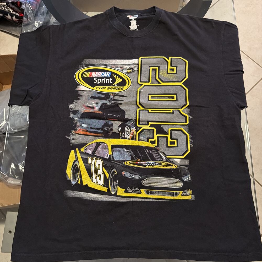 2013 Black Nascar Sprint Cup Series T-Shirt 2XL
